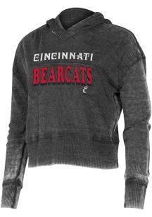 Cincinnati Bearcats Womens Charcoal Resurgence Hooded Sweatshirt