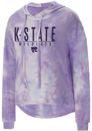 K-State Wildcats Womens Lavender Composite Hooded Sweatshirt
