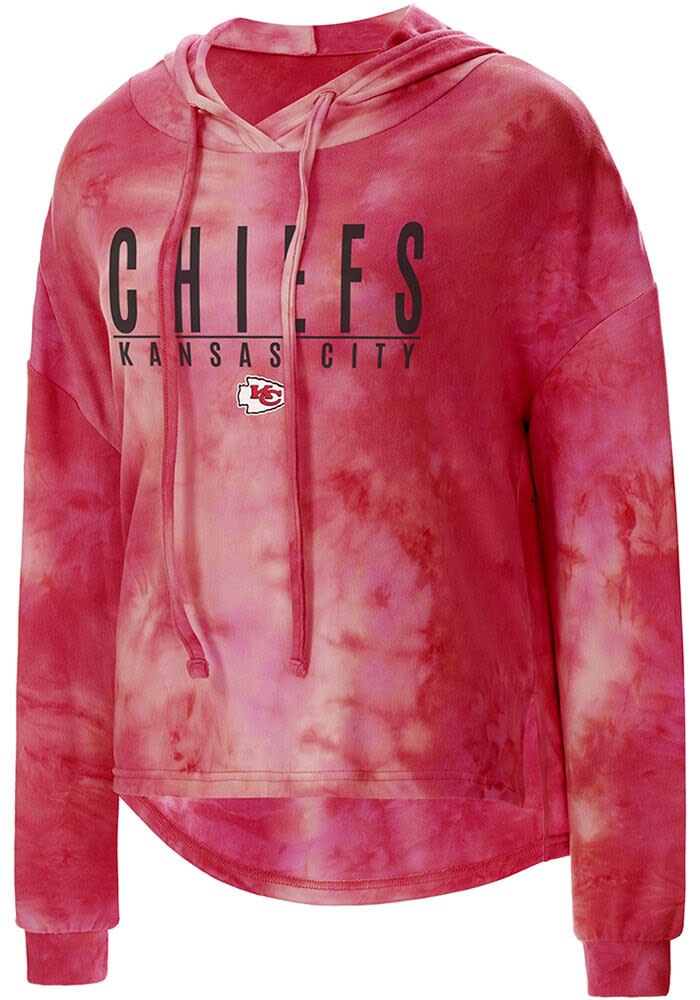 Kansas City Chiefs Womens Grey Mainstream Hooded Sweatshirt