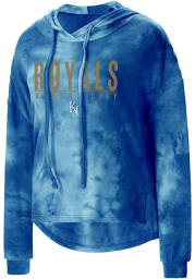 Kansas City Royals Womens Blue Composite Hooded Sweatshirt