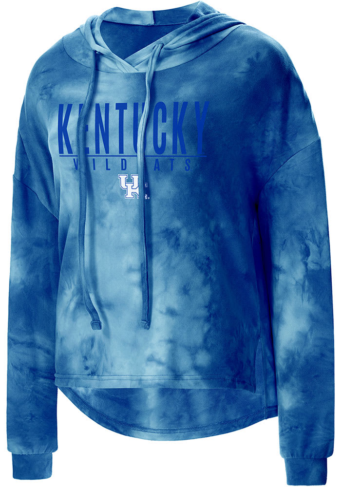 Kentucky Wildcats Womens Blue Composite Hooded Sweatshirt