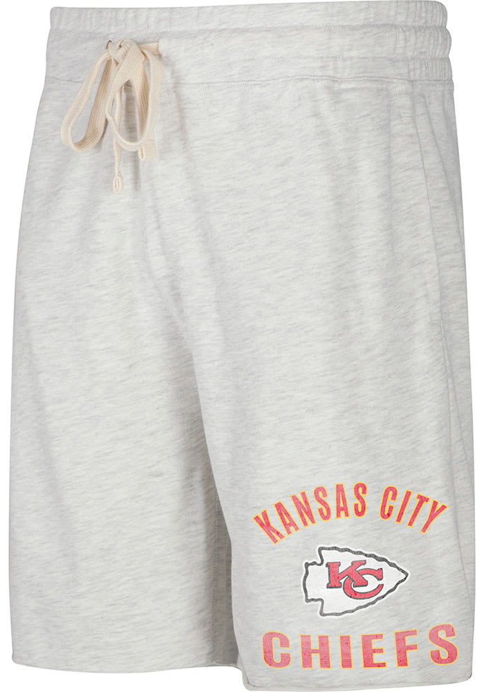 Kansas City Chiefs Mens Oatmeal Mainstream Shorts