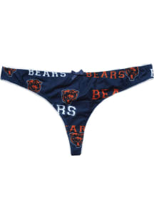 Chicago Bears Womens Navy Blue Fairway Underwear