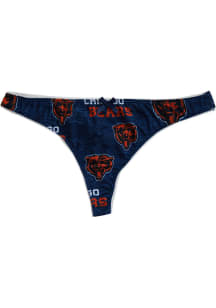 Chicago Bears Womens Navy Blue Zest Underwear