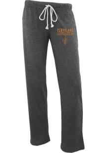 Cleveland Cavaliers Womens Charcoal Quest Loungewear Sleep Pants