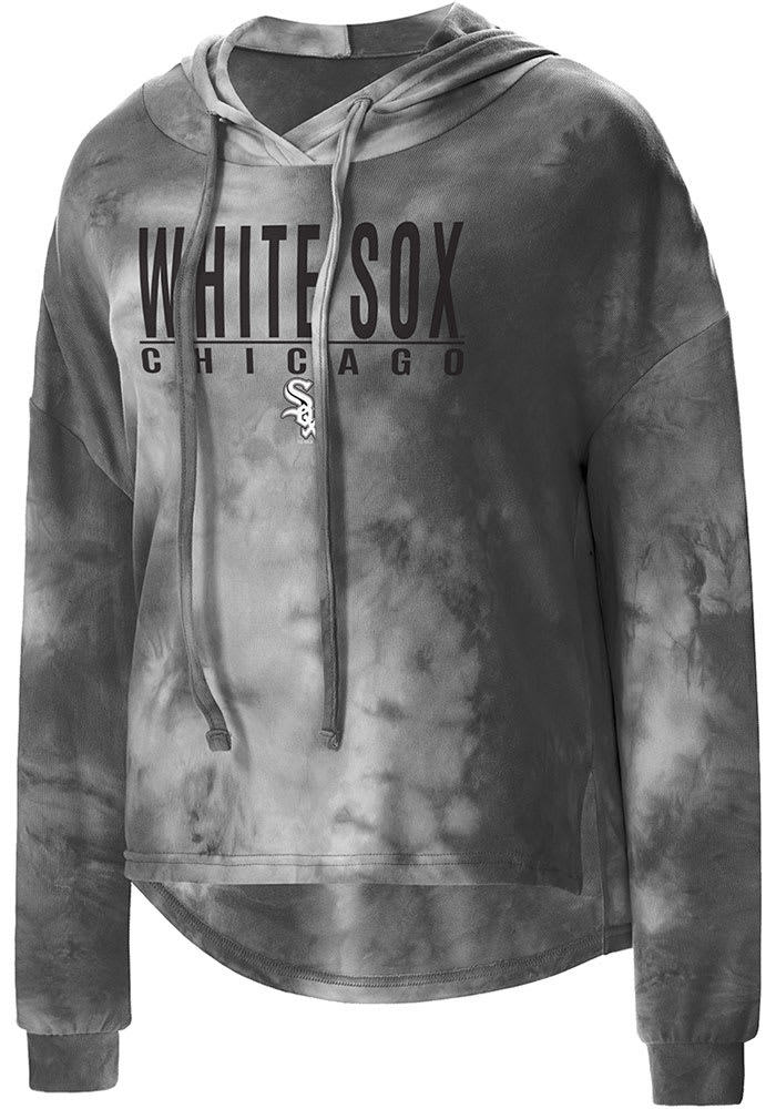 Chicago White Sox Womens Charcoal Composite Hooded Sweatshirt