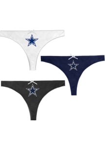 Dallas Cowboys Womens Navy Blue Badge Underwear