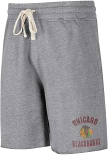 Chicago Blackhawks Mens Grey Mainstream Shorts