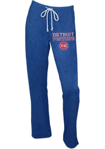 Detroit Pistons Womens Blue Quest Loungewear Sleep Pants