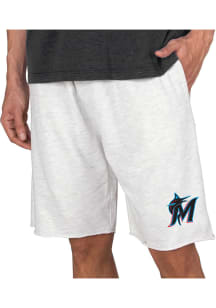 Concepts Sport Miami Marlins Mens Oatmeal Mainstream Shorts
