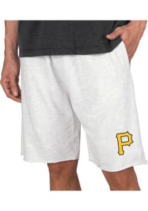 Concepts Sport Pittsburgh Pirates Mens Oatmeal Mainstream Shorts