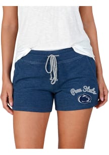 Concepts Sport Penn State Nittany Lions Womens Navy Blue Mainstream Terry Shorts