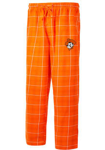 Oklahoma State Cowboys Mens Orange Ultimate Plaid Sleep Pants