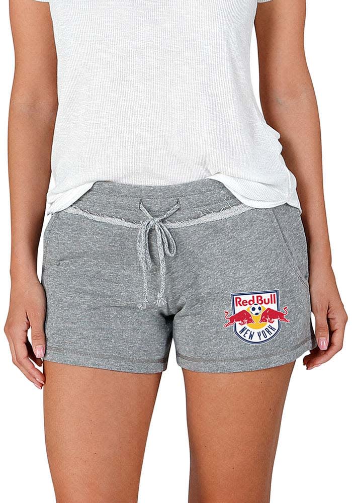 New York Red Bulls Womens Grey Mainstream Terry Shorts