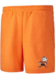 Cleveland Browns Mens Orange Powerplay Shorts