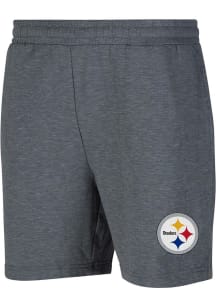Pittsburgh Steelers Mens Charcoal Powerplay Shorts