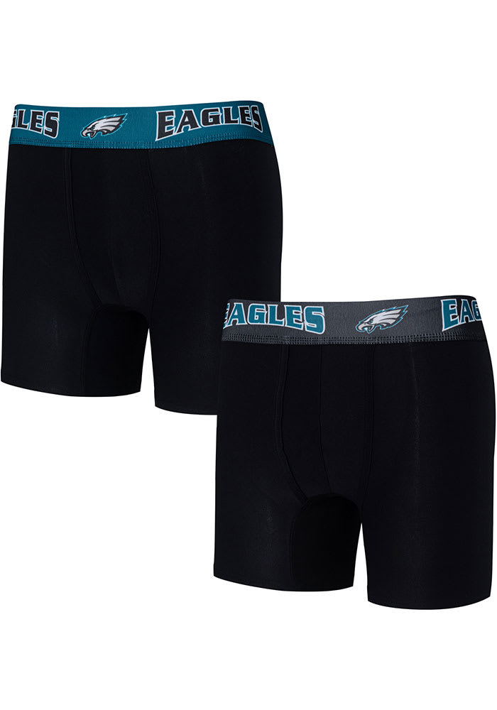 Philadelphia Eagles Black BREAKTHROUGH Boxer Shorts