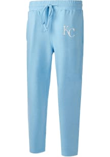 Kansas City Royals Mens Light Blue Powerplay Fashion Sweatpants