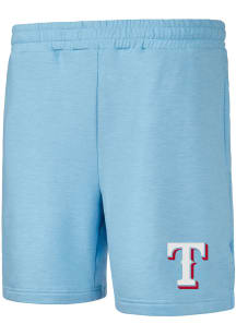 Texas Rangers Mens Light Blue Powerplay Shorts