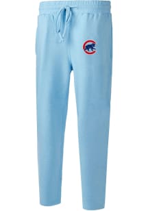 Chicago Cubs Mens Light Blue Powerplay Fashion Sweatpants