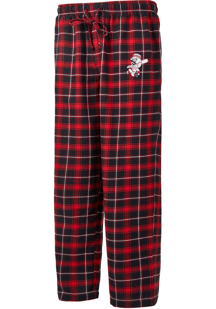 Concepts Sport Men's Cincinnati Reds Ultimate Plaid Flannel Pajama Pants