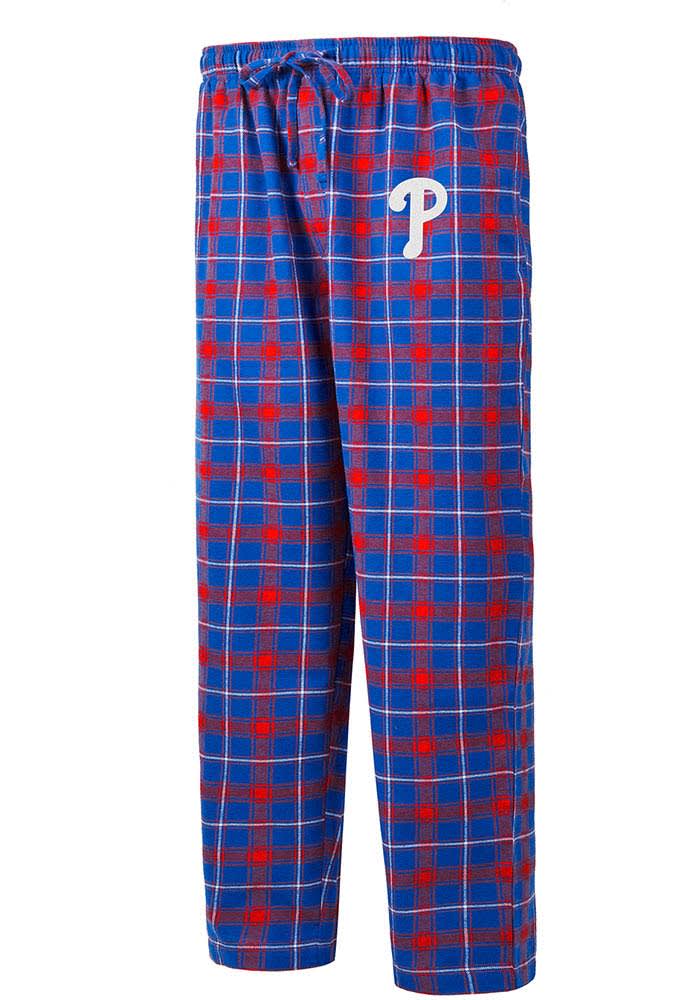 Philadelphia Phillies Mens Blue Ledger Sleep Pants