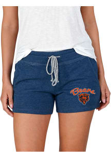Concepts Sport Chicago Bears Womens Navy Blue Mainstream Terry Shorts