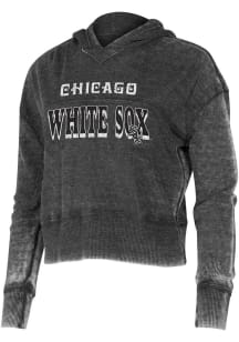 Chicago White Sox Womens Charcoal Resurgence Hooded Sweatshirt