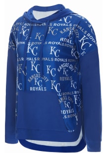 Kansas City Royals Womens Blue Flagship Hooded Sweatshirt