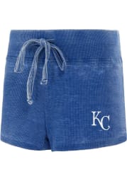 Kansas City Royals Womens Blue Resurgence Shorts