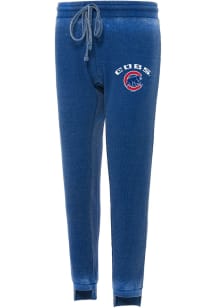 Chicago Cubs Womens Resurgence Blue Sweatpants
