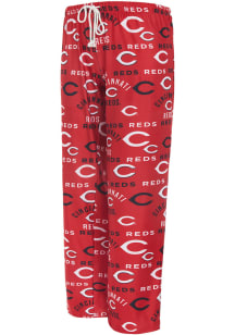 Cincinnati Reds Womens Red Flagship Loungewear Sleep Pants