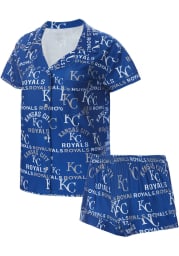 Kansas City Royals Womens Blue Flagship PJ Set