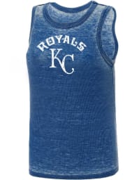Kansas City Royals Womens Blue Resurgence Tank Top