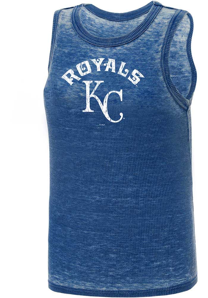 Kansas City Royals Womens Blue Resurgence Tank Top