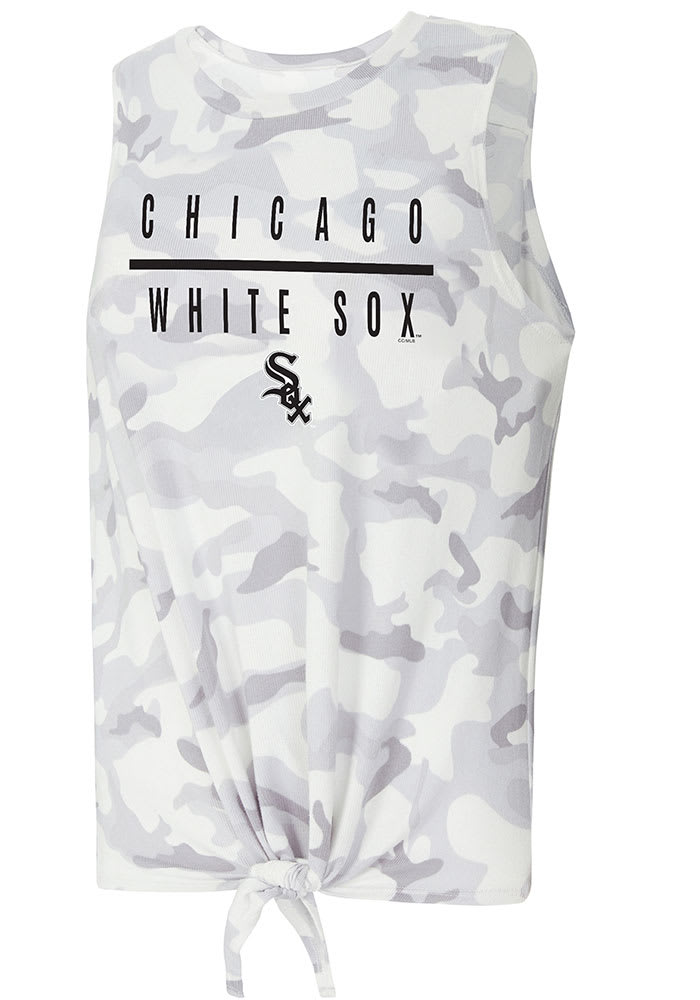 Chicago White Sox Womens Green Composite Tank Top