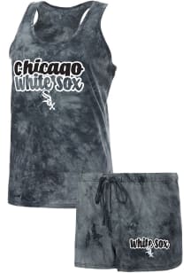 Chicago White Sox Womens Charcoal Billboard PJ Set