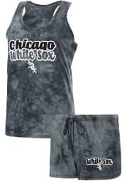 Chicago White Sox Womens Charcoal Billboard PJ Set
