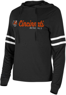 Cincinnati Bengals Womens Black Touchdown Hooded Sweatshirt