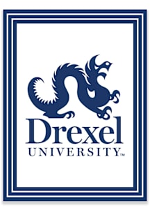 Drexel Dragons Team Logo Tapestry Blanket