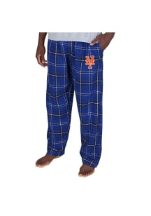 Concepts Sport New York Mets Mens Blue Ultimate Flannel Sleep Pants