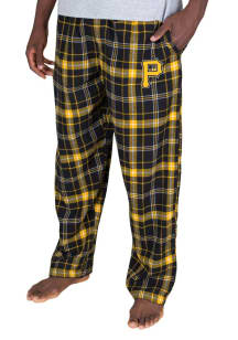 Concepts Sport Pittsburgh Pirates Mens Black Ultimate Flannel Sleep Pants
