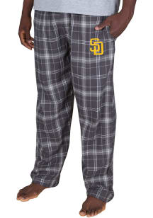 Concepts Sport San Diego Padres Mens Grey Ultimate Flannel Sleep Pants
