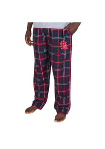 Concepts Sport St Louis Cardinals Mens Navy Blue Ultimate Flannel Sleep Pants