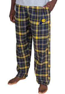 Indiana Pacers Mens Navy Blue Ultimate Flannel Sleep Pants