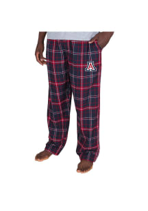 Concepts Sport Arizona Wildcats Mens Navy Blue Ultimate Flannel Sleep Pants