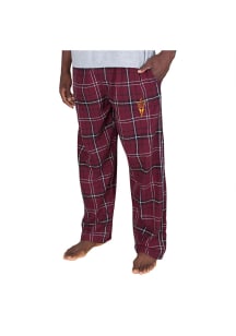 Concepts Sport Arizona State Sun Devils Mens Maroon Ultimate Flannel Sleep Pants