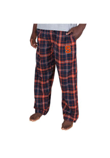 Concepts Sport Syracuse Orange Mens Navy Blue Ultimate Flannel Sleep Pants