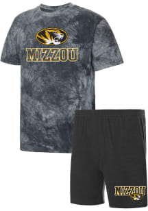 Missouri Tigers Mens Charcoal Billboard Tie Dye Sleep Pants