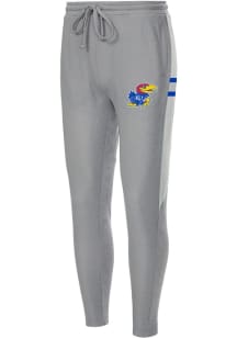 Kansas Jayhawks Mens Grey Stature Pants